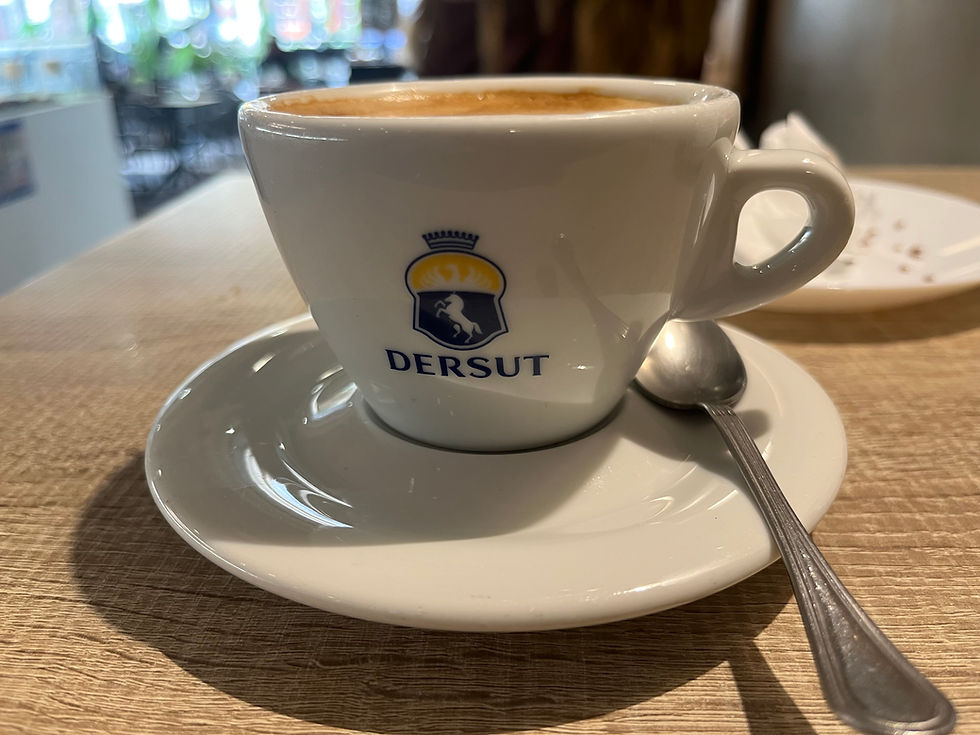 A proper cappuccino