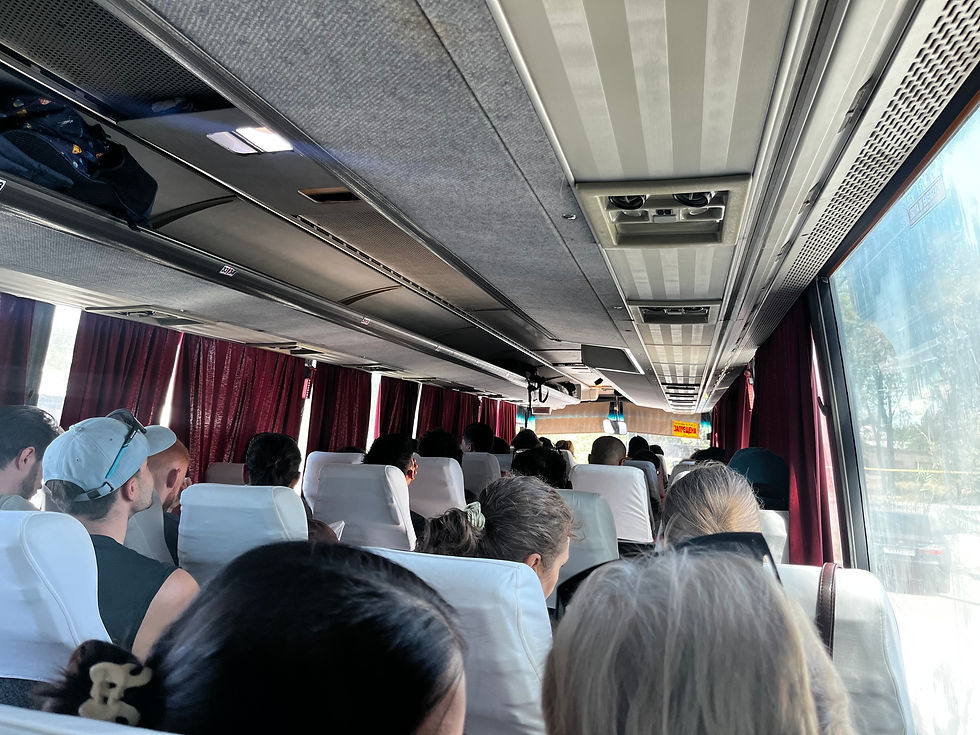 Bus after the border