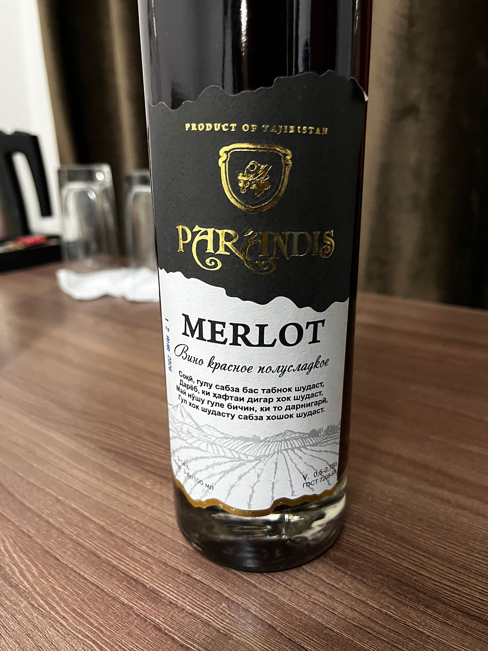 Tajik Merlot