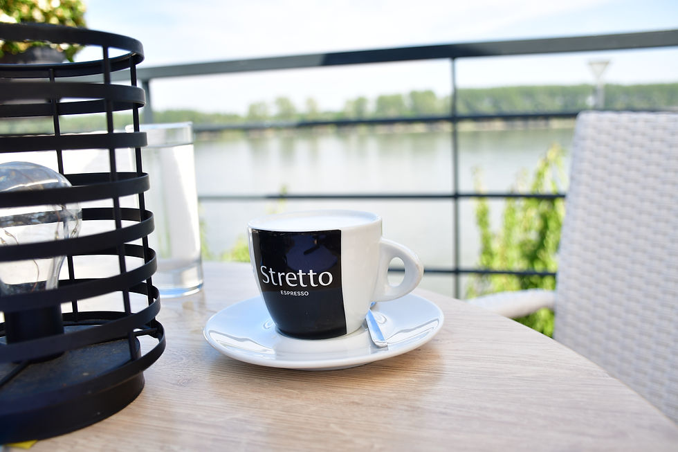 Coffee with a view