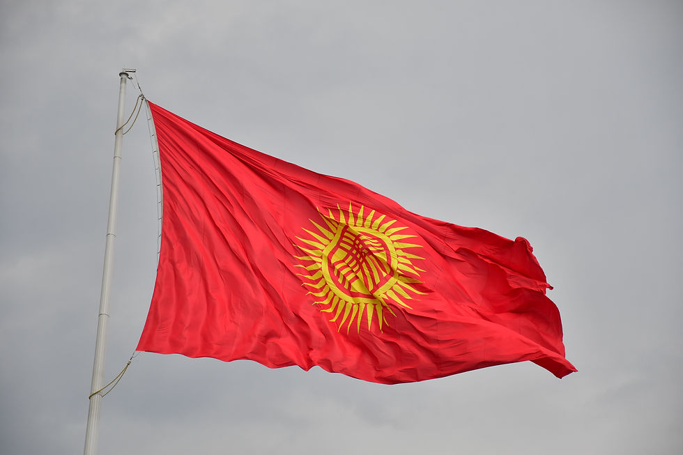 Flag of Kyrgyzstan