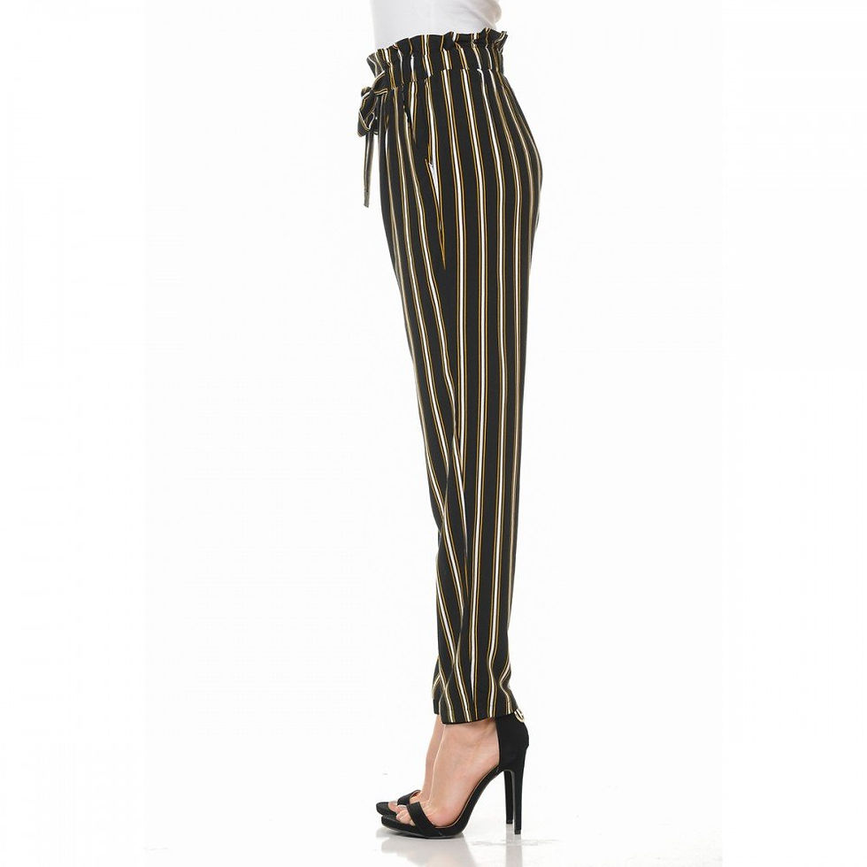 Miniatura: Pantalon Paperbag Rayas