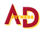 FITNESSBYAD logo in red and yellow
