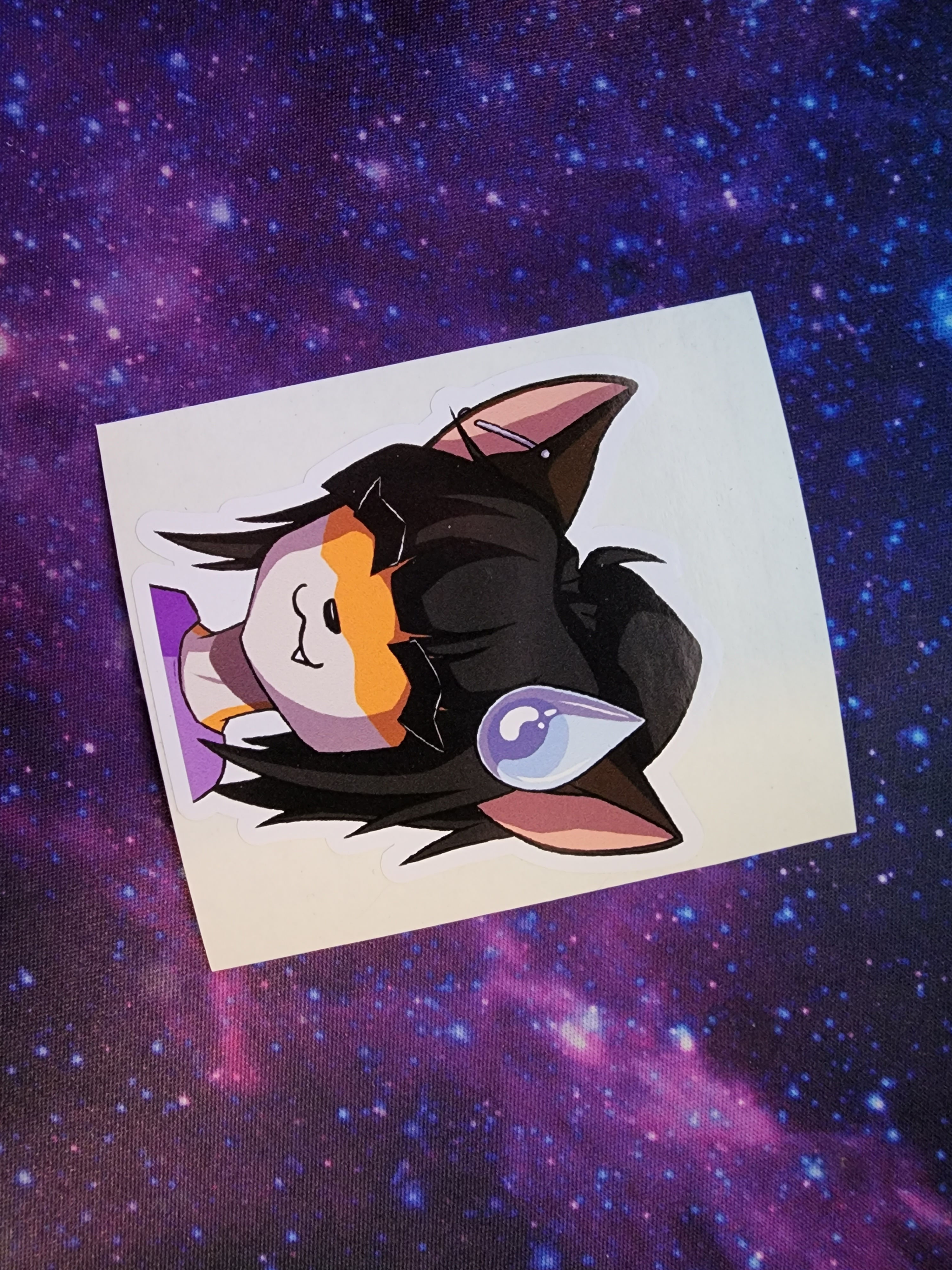 KurisuFox Twitch Emote Stickers: Nervous