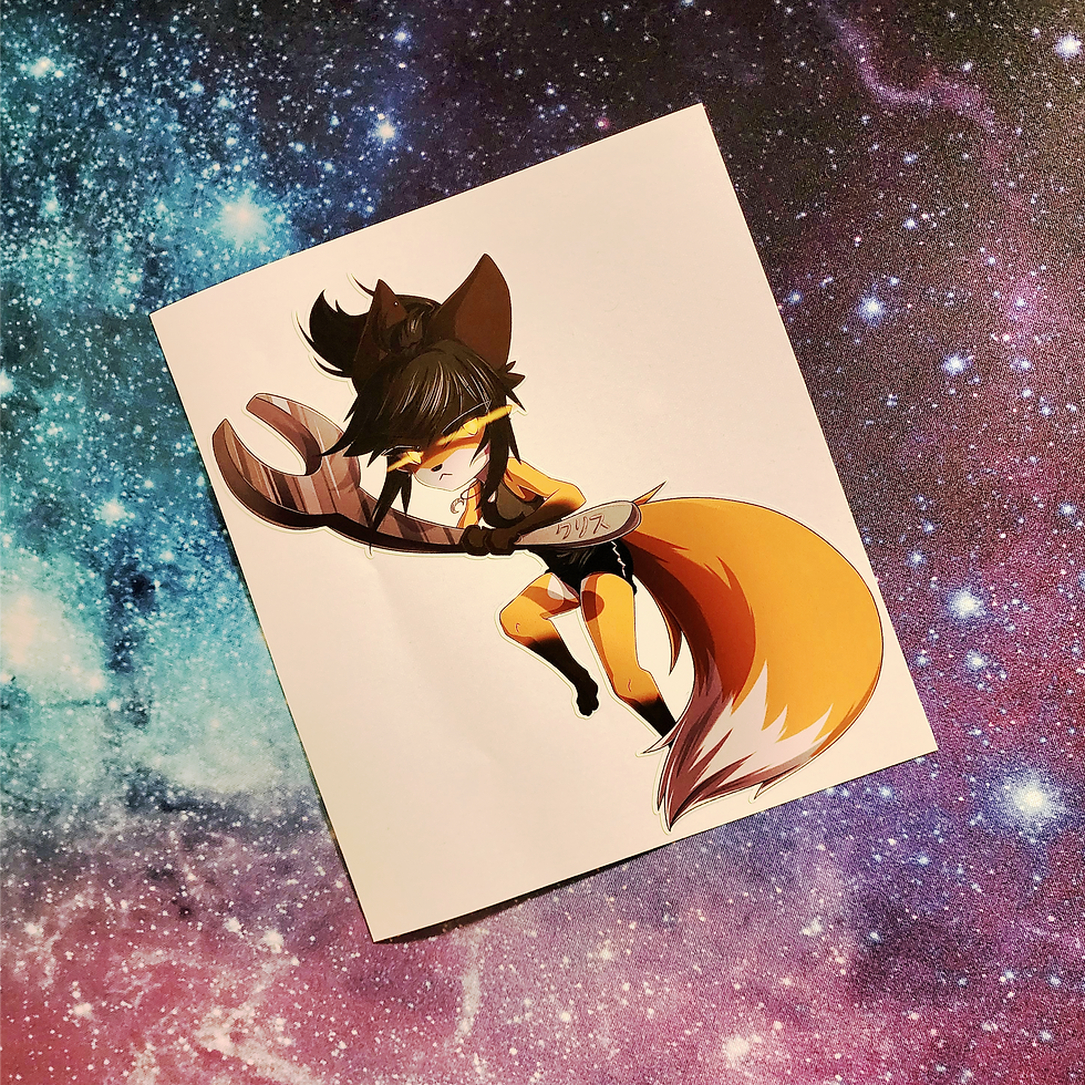 Thumbnail: Kurisu Stickers: Chibi Wrench (Kurisu Fan-Canon)