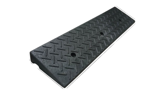 Rubberized Mobile Ramp Portable Rubber Wheelchair Ramp 7CM | prosthetic.com.sg
