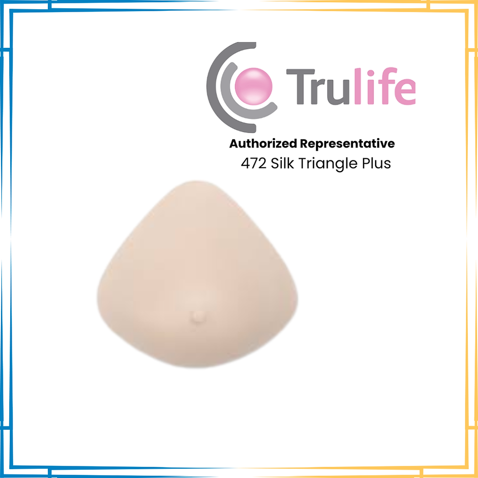 Trulife 472 Silk Triangle Plus breast prosthesis
