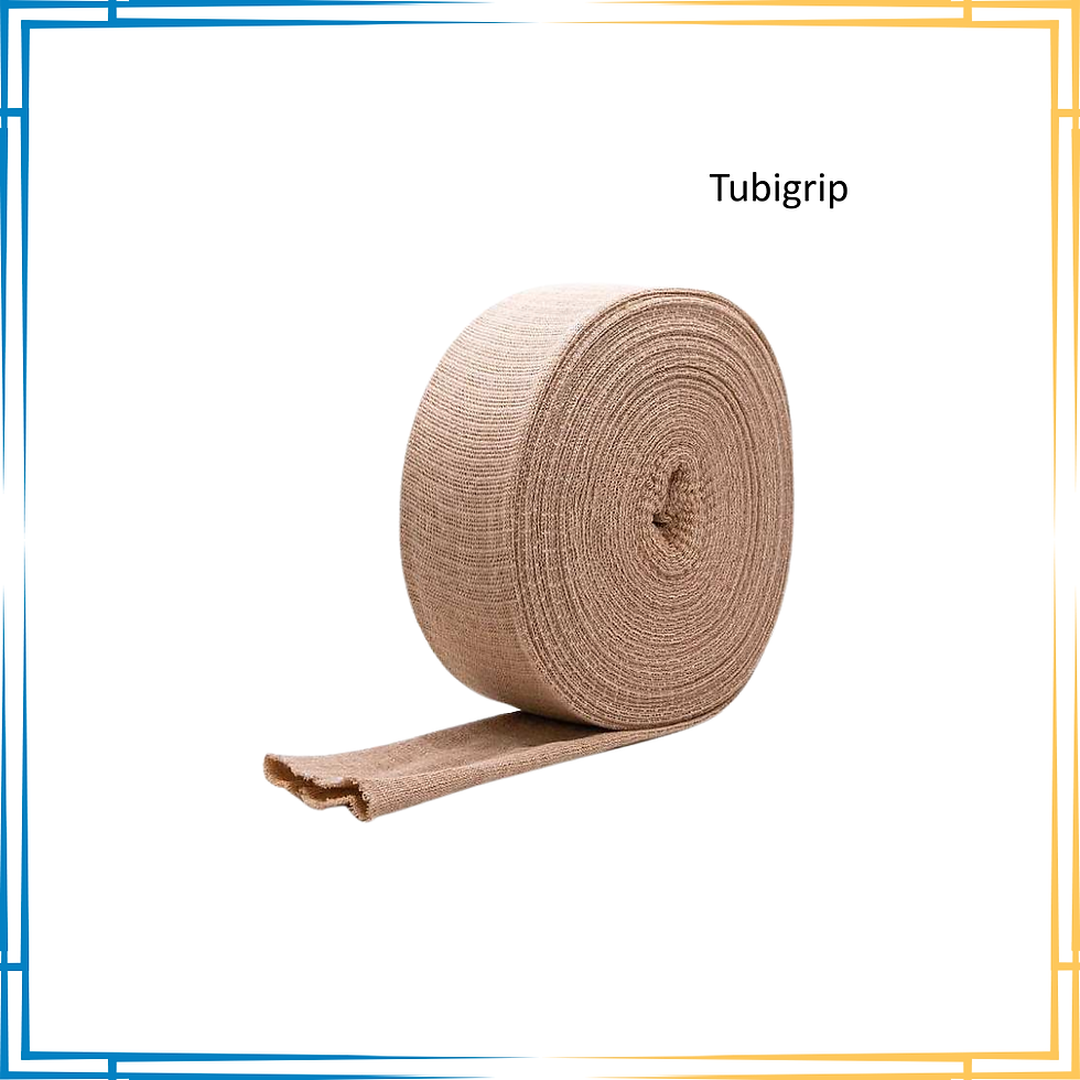 Tubigrip beige elastic bandage roll