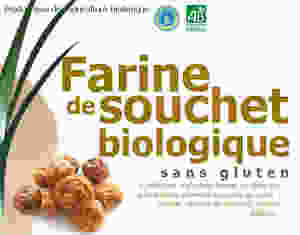 Farine de souchet sans gluten