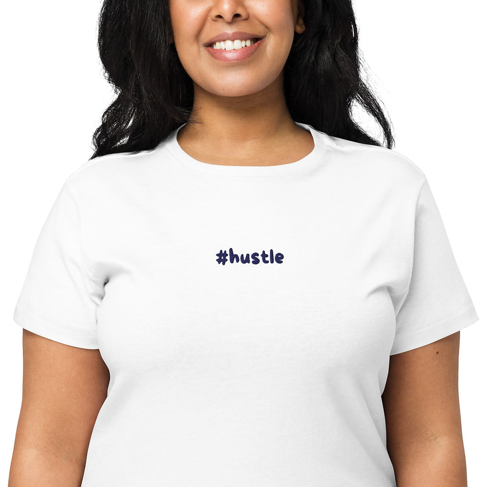 Thumbnail: Hustle Women’s high-waisted t-shirt
