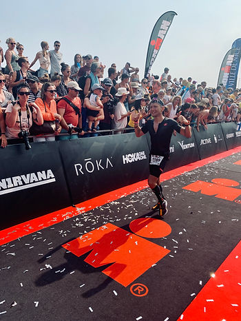 Maxime Sauvet à l'IronMan