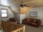 Loft seating area