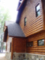 Exterior with Stone Wainscotting