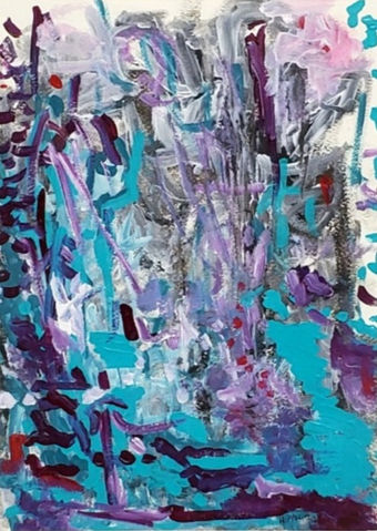 Mixed Media - Original Abstract Expressionism by Christine Hippeli. Click to view available paintings and bio.
