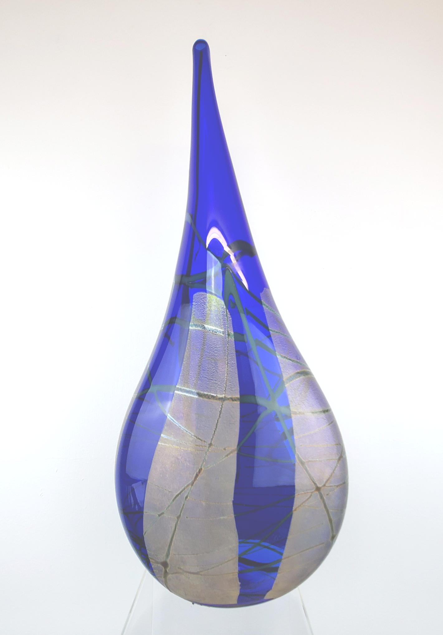 Cobalt Teardrop Form