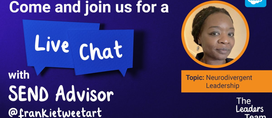 Last night’s ND Leadership chat on #edutwitter with @TwinklSLT