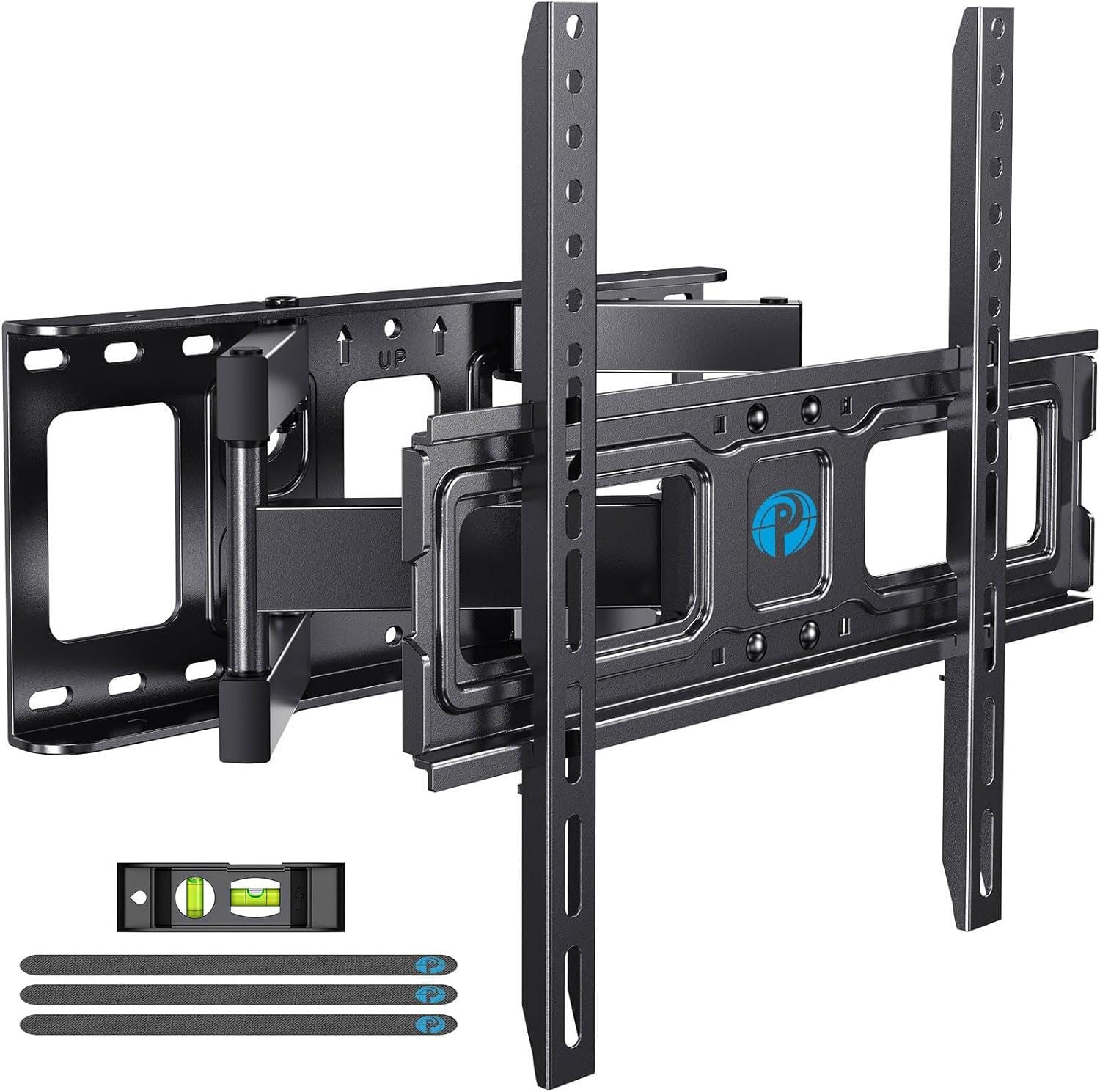 Pipishell Full Motion TV Wall Mount for 26-65 inch TVs, up to 99lbs and VESA 40