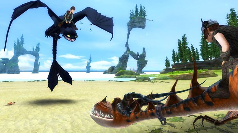 Küçük resim: Xbox 360 - How to train your Dragon