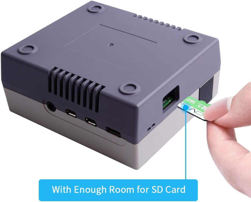 थंबनेल: GeeekPi Retro Gaming Nes4Pi Case for Raspberry Pi 4 Model B, Pi 4 Case with Fan