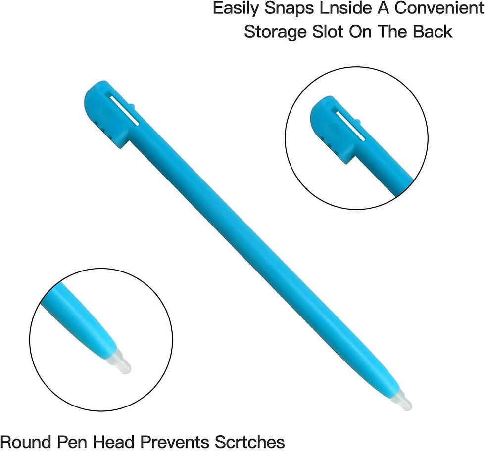 Thumbnail: Upgraded Replacement 12 Pack Color Touch Stylus Pen Suitable for Nintendo DS Li