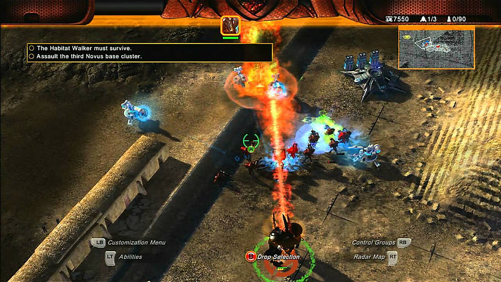 Küçük resim: Xbox 360 - Universe at War Earth Assault