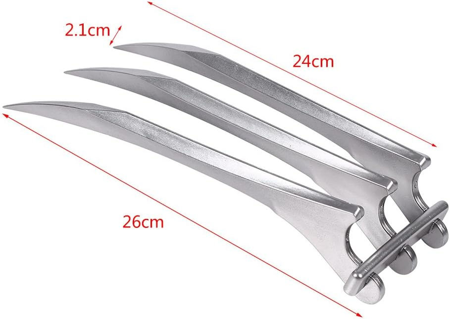 1 Pair Plastic Wolve Claws Wolf Halloween Cosplay Prop Toy for Adult