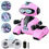 Thumbnail: Robots Toys for Kids, 2.4Ghz Remote Control Robot Toys with Music and LED Eyes 