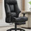 Thumbnail: Big and Tall Office Chair 400lbs, Executive Office Chair with Foot Rest, High B