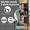 Thumbnail: Symino Gaming Chair with Footrest, Computer Ergonomic Video Game Chair, Adjusta