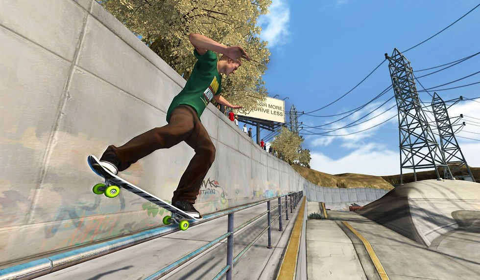 Küçük resim: PS3 - TONY HAWK RIDE +SKATEBOARD