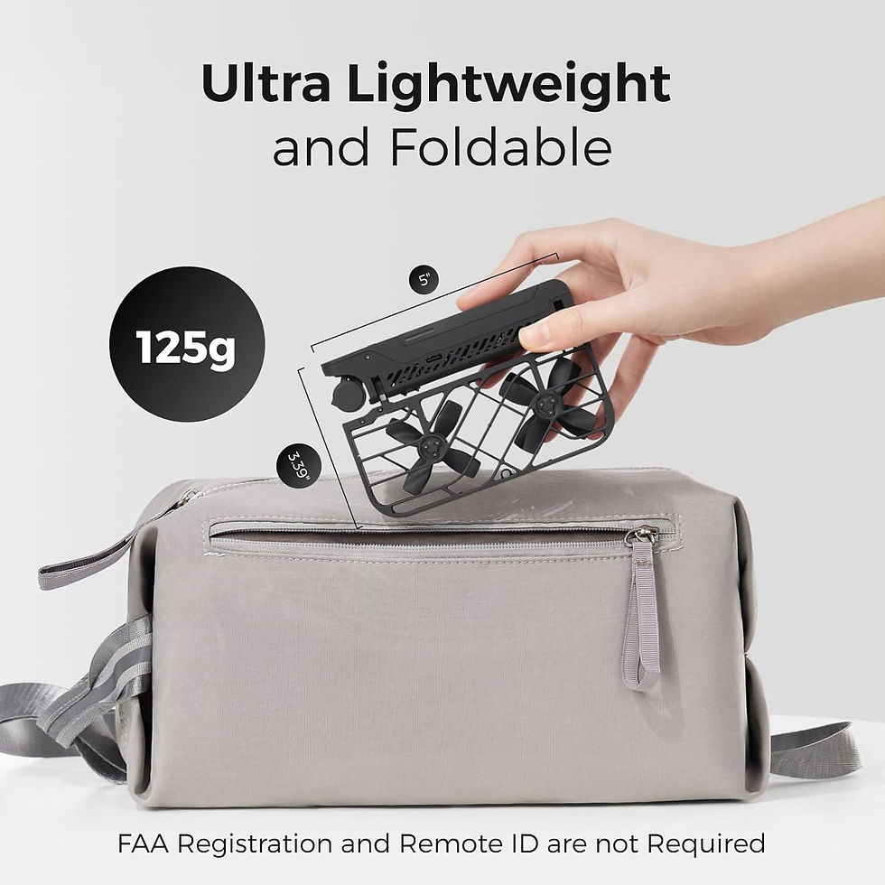 Thumbnail: X1 Self-Flying Camera, Pocket-Sized Drone HDR Video Capture, Palm Takeoff, Inte