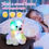 Miniatura: Bstaofy Light up Polar Bear LED Stuffed Animals Night Light Soft Plush Toy Glow