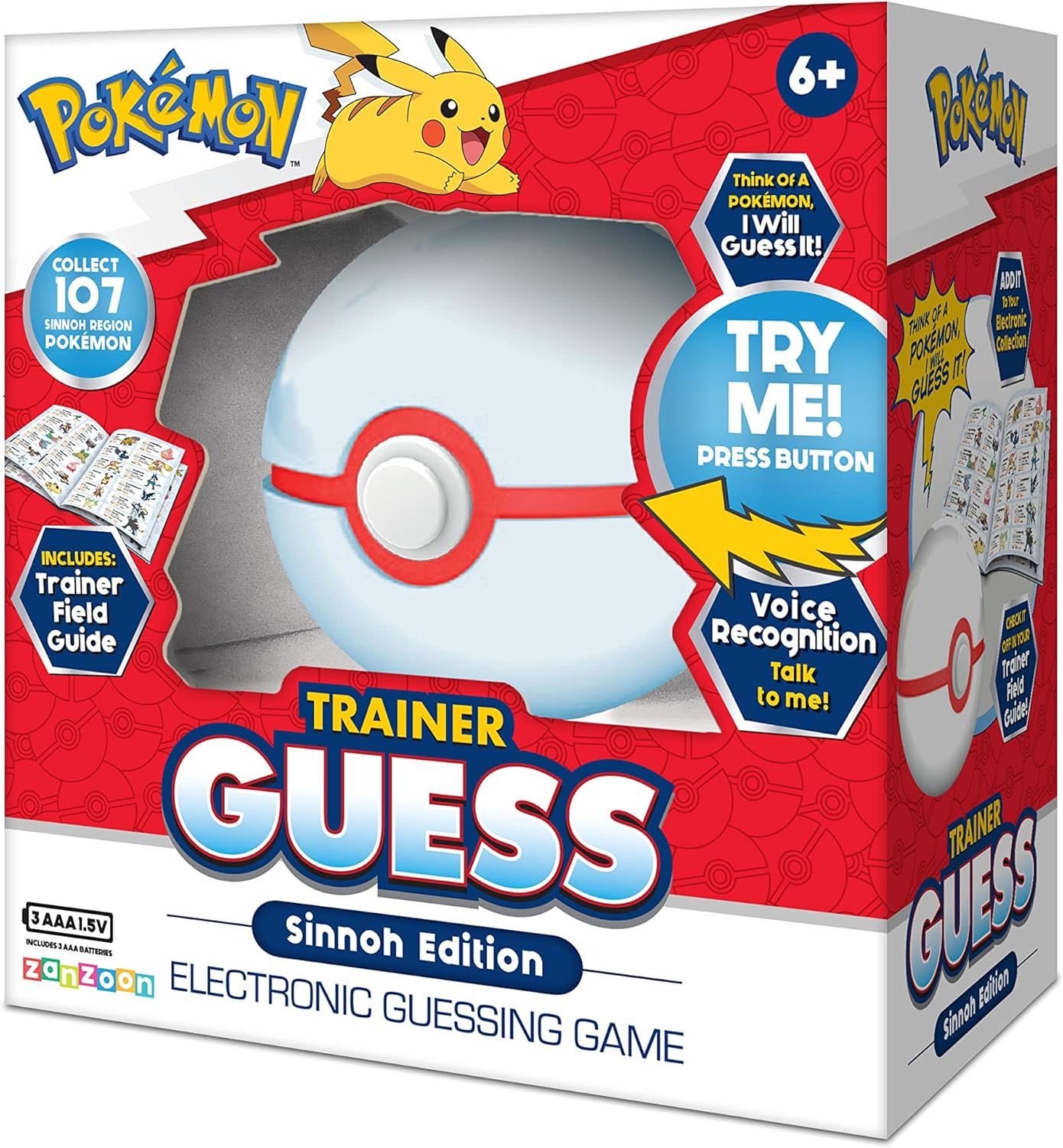 ASMODEE Pokémon Trainer Guess – Sinnoh Edition (English Version) A Toy/Game by