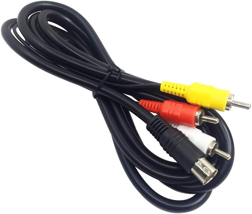 Küçük resim: AFUNTA 6 Feet Sega Genesis 2 & 3 Standard AV Cable Video