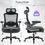 Thumbnail: Big and Tall Office Chair 500lbs, Ergonomic Computer Chair with 3D Flip up Arms