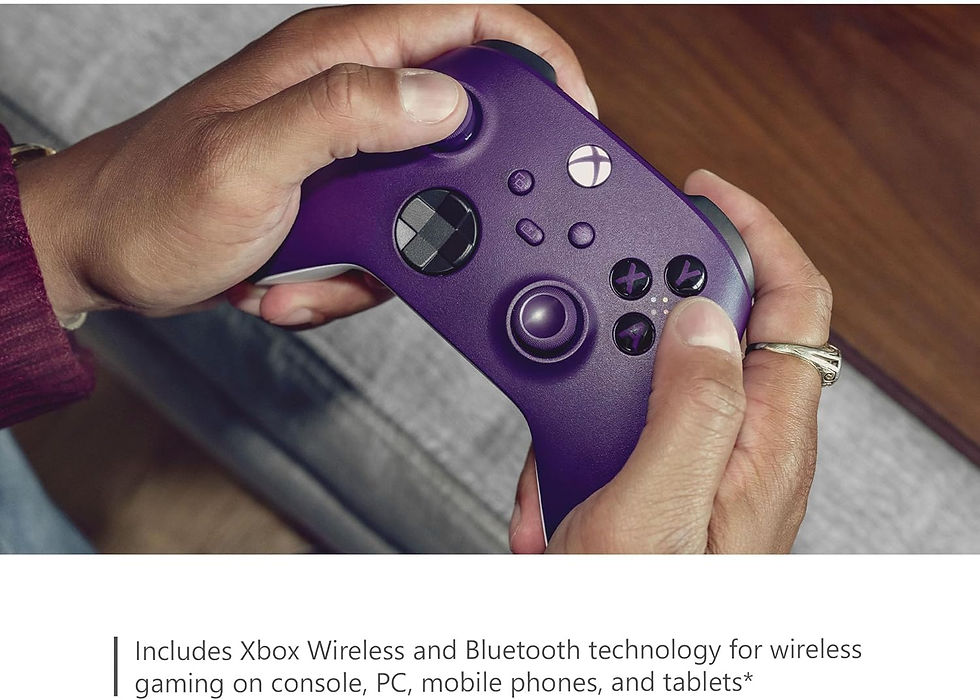Thumbnail: Xbox Core Wireless Gaming Controller – Astral Purple – Xbox Series X|S, Xbox On