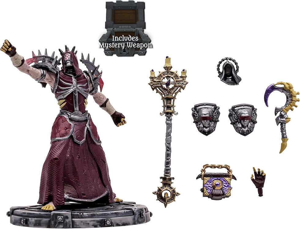 Miniaturbild: McFarlane Toys - World of Warcraft Undead: Priest/Warlock (Rare) 1:12 Scale Pos