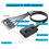 Küçük resim: Female Component to HDMI Converter Cable for PS2/NGC/Wii/Xbox With HDMI and Com