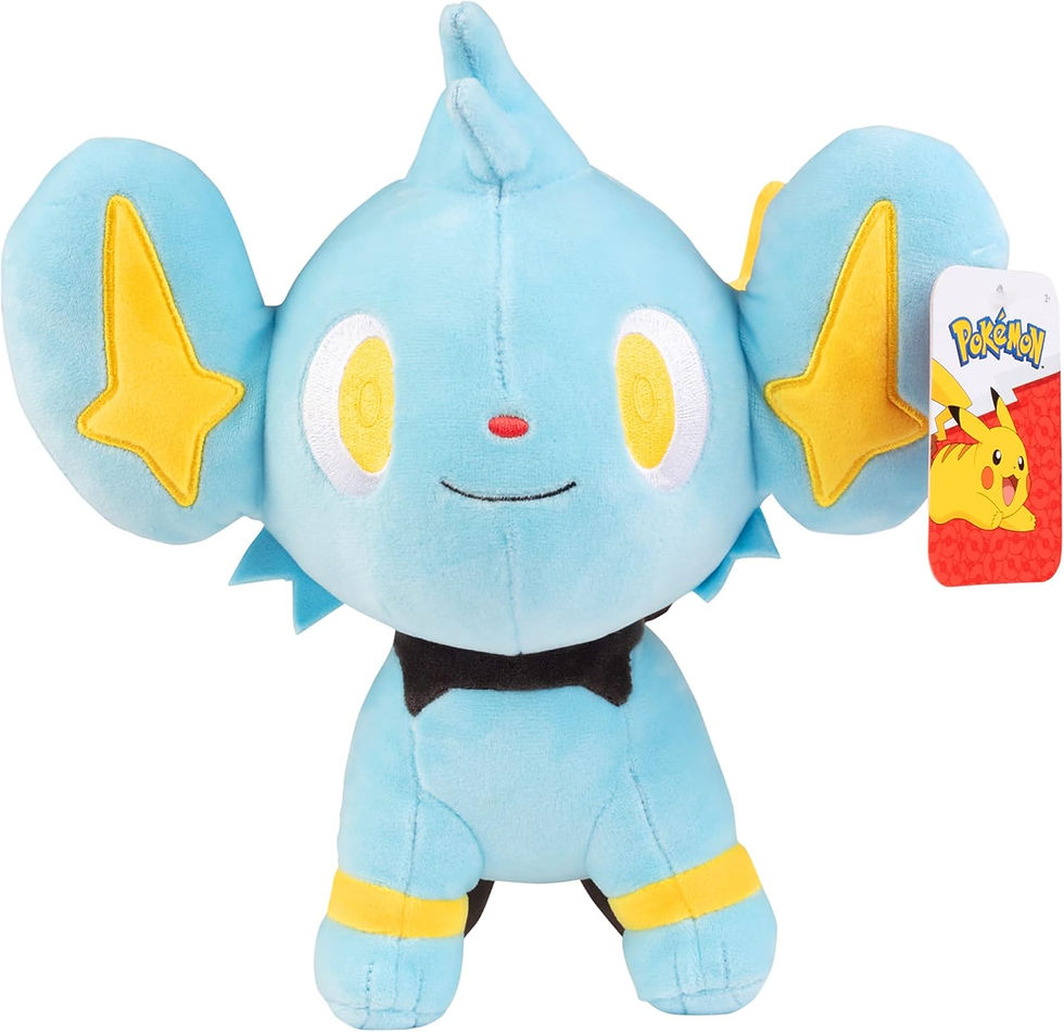 Pokémon 12” Large Shinx Plush – Officially Licensed Scarlet & Violet Stuffed An