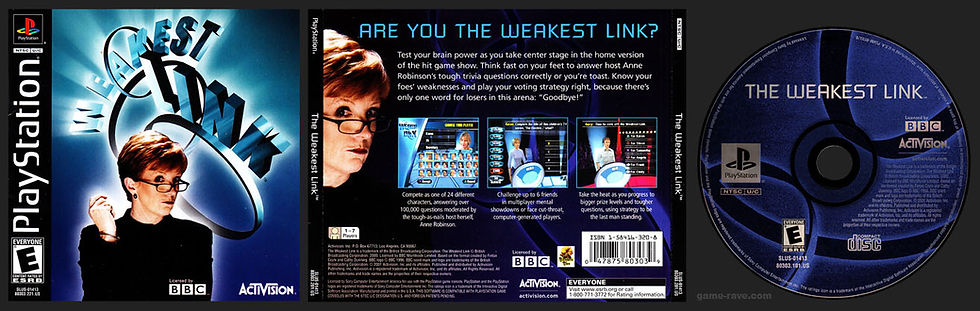Miniaturbild: PS1 - WEAKEST LINK