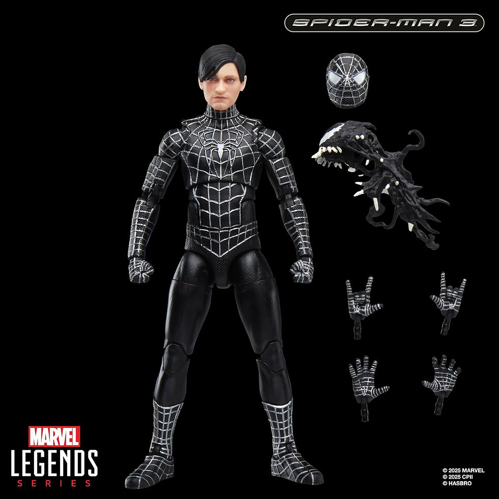 Küçük resim: Marvel Legends Series Spider-Man, Spider-Man 3 Collectible 6 Inch Action Figure
