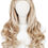 थंबनेल: MisaAmane Cosplay Wig Long Straight Blonde Anime Gothic Wigs with Bangs 27.5‘’ 