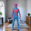 थंबनेल: Superhero Halloween Cosplay Costume for Kids,3D Stretchy Bodysuits Skeleton Pla