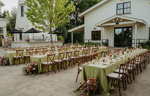 Wedding Tables at Park Winters