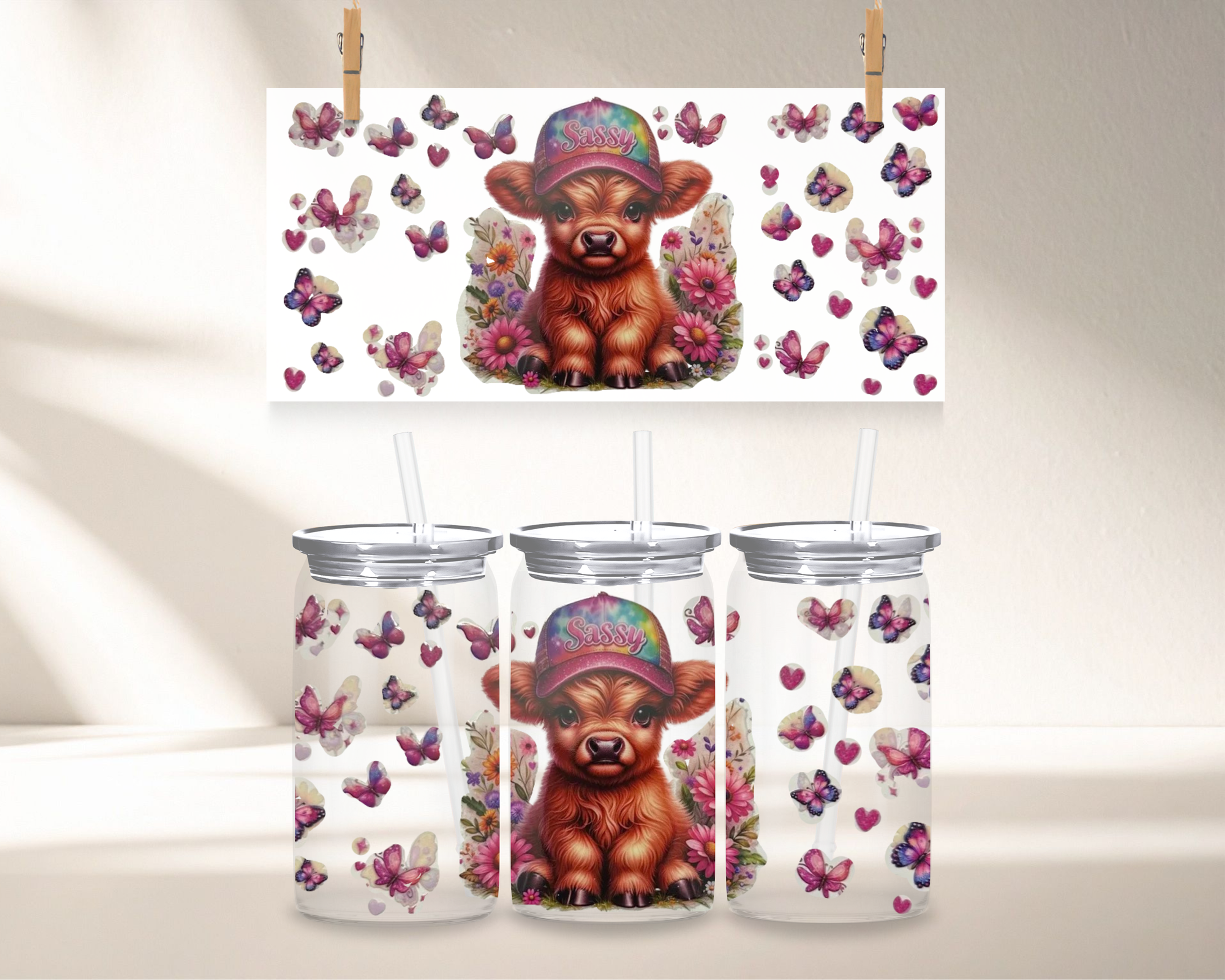 SASSY COW 16OZ TUMBLER