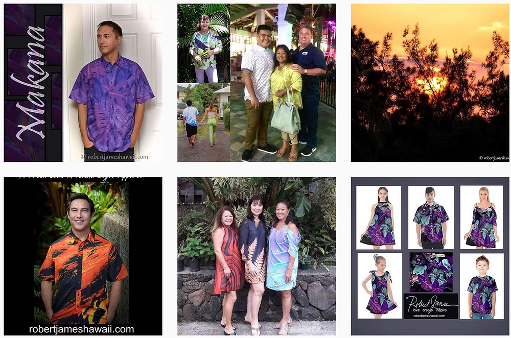 Robert James Hawaii Apparel
