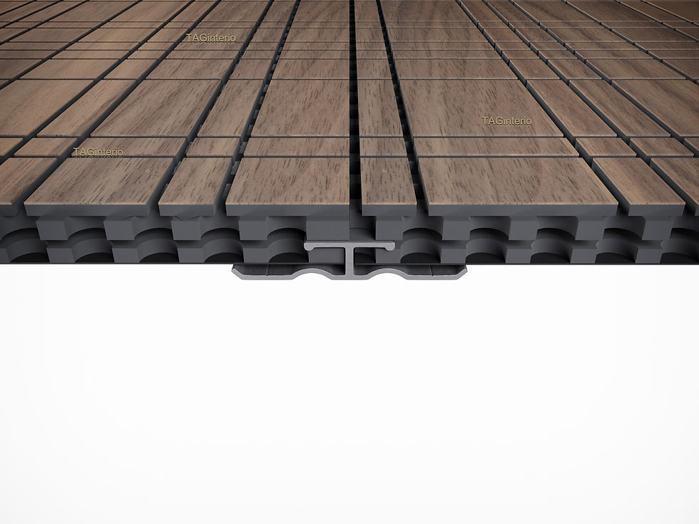 Миниатюра: Акустическая панель TAGinterio™ acoustic QP3-X-16, бесшовная стыковка