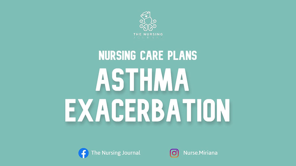 Asthma Exacerbation Nursing Care Plan