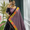 Thumbnail: Ghamti – Pure Jaam Cotton Semi-Stitched Lehenga Choli Set