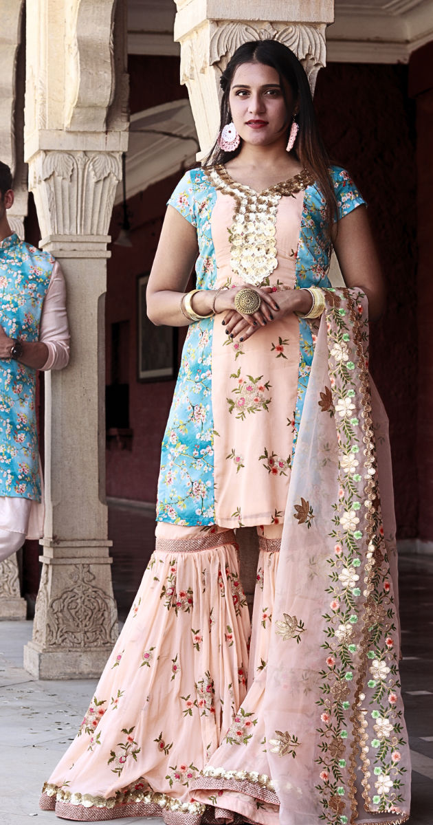 Womens Sharara Kurti